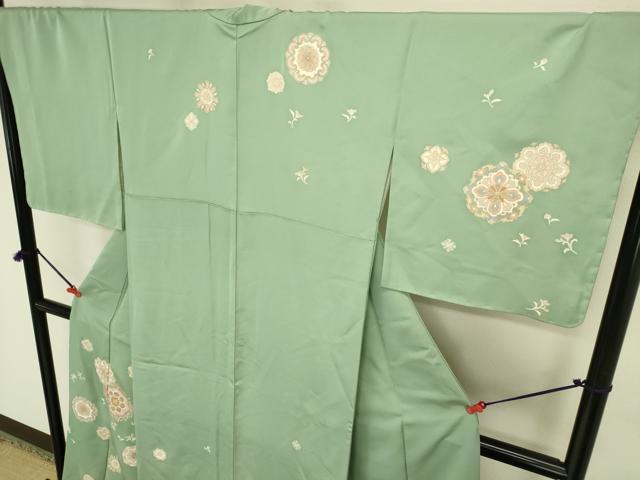平和屋着物●訪問着 正倉院花文 金彩 正絹 逸品 DABI5997op