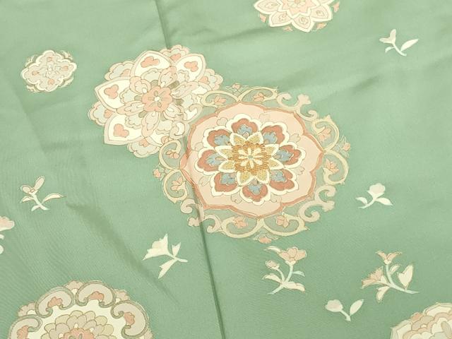 平和屋着物●訪問着 正倉院花文 金彩 正絹 逸品 DABI5997op