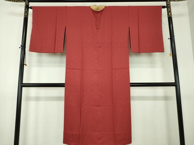 平和屋着物●上質な長襦袢 無双仕立て 半衿刺繍 紗綾形地紋 正絹 逸品 DABI6098ps