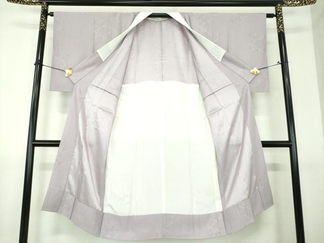 平和屋着物●上質な長襦袢 無双仕立て 変わり麻の葉 正絹 逸品 DABI6100ps