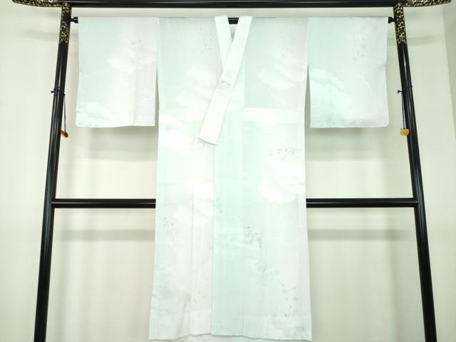 平和屋着物●上質な長襦袢 無双仕立て 手描き 草花文 暈し染め 正絹 逸品 DABI6101ps