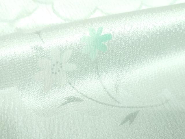 平和屋着物●上質な長襦袢 無双仕立て 手描き 草花文 暈し染め 正絹 逸品 DABI6101ps