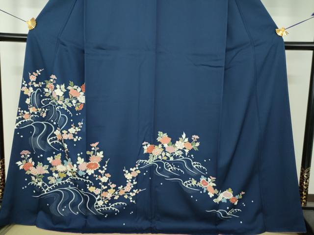 平和屋着物●訪問着 立波吉祥花文 金彩 正絹 逸品 未使用 DABI6210ps