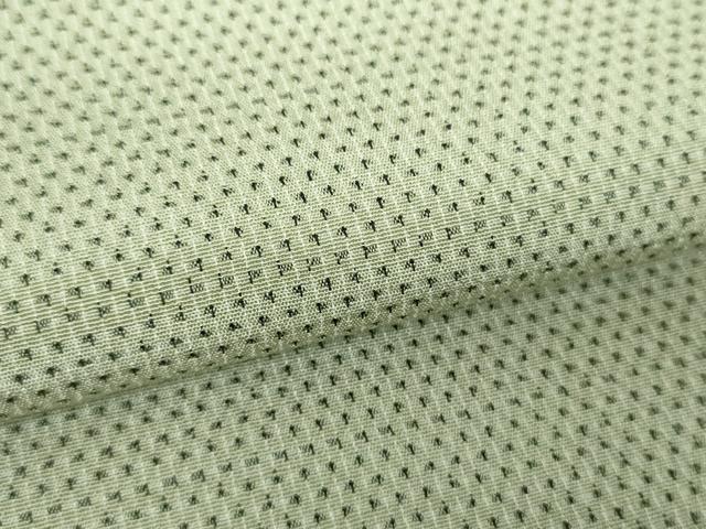 平和屋着物●本塩沢 蚊絣 正絹 逸品 DABI6421ps
