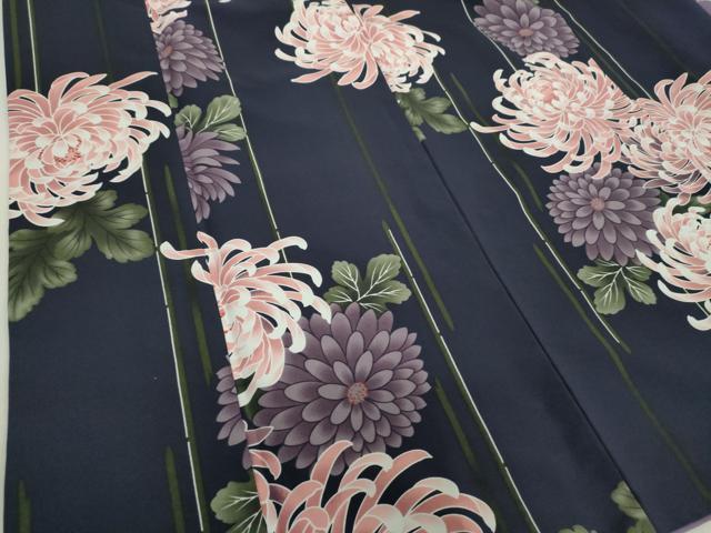 平和屋着物●小紋 乱菊 洗える着物 DABI6437ps