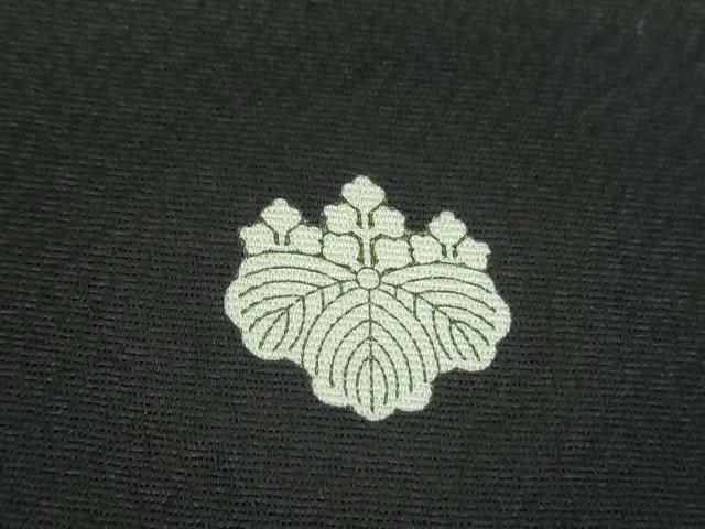 平和屋着物●国際的伝統工芸作家 十二代・藤林徳扇 苑寿 黒留袖 総駒刺繍 乱菊 金銀糸 正絹 逸品 DABI6627ps