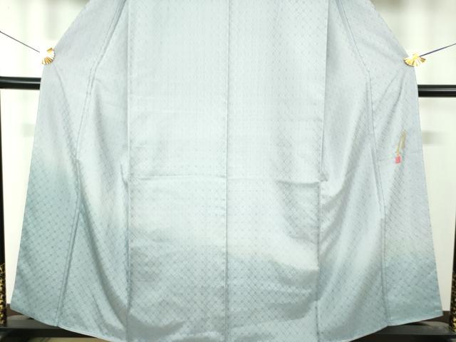 平和屋着物●ファッションデザイナー コシノアヤコ 訪問着 花織 霞文 正絹 逸品 未使用 DABI6632ps