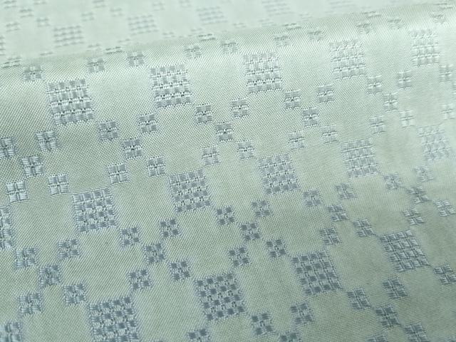 平和屋着物●ファッションデザイナー コシノアヤコ 訪問着 花織 霞文 正絹 逸品 未使用 DABI6632ps