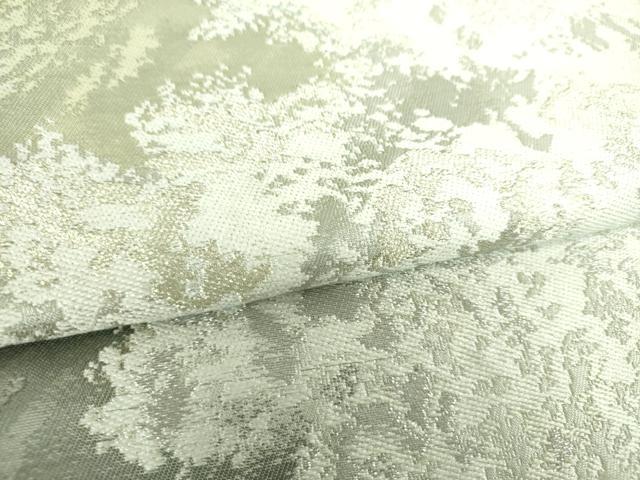 平和屋着物▼六通柄袋帯 立波文 金銀糸 正絹 逸品 DABI6857ps
