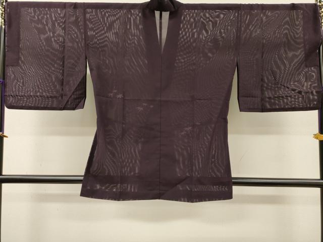 平和屋着物▽道中着 スリーシーズン 春夏秋 塵除け 枝楓 正絹 逸品 未使用 DABI7035fe