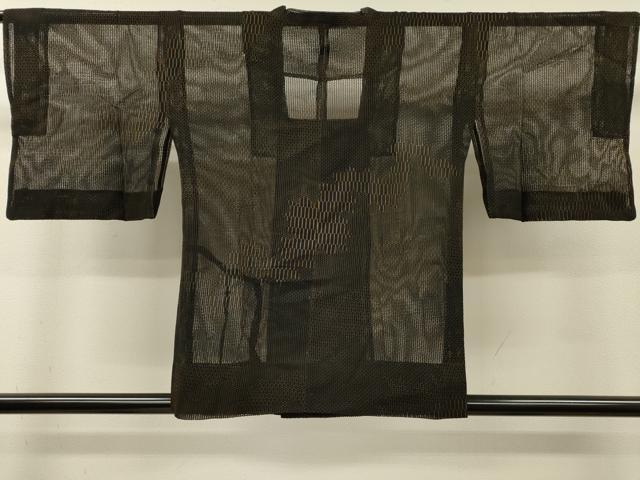 平和屋着物▽道行コート スリーシーズン 春夏秋 塵除け 道長文様 正絹 逸品 DABI7054fe