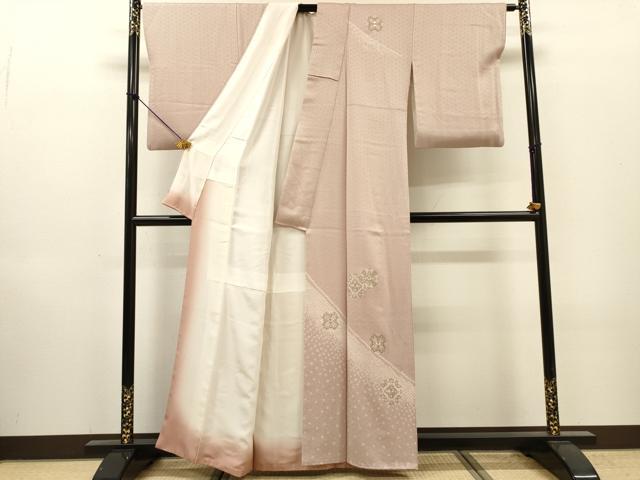 平和屋着物▼中国三大刺繍 スワトウ刺繍 汕頭刺繍 訪問着 絞り 正倉院 金糸 正絹 逸品 DABI7062fe
