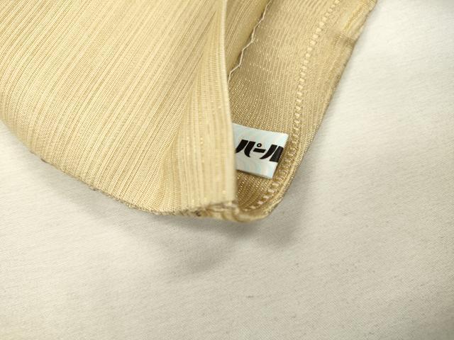 平和屋着物▼六通柄袋帯 流水文 金糸 正絹 逸品 DABI7244fe