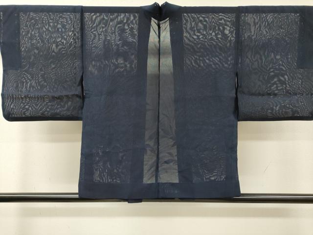 平和屋着物▽羽織 スリーシーズン 春夏秋 塵除け 草花 銀糸 正絹 逸品 DABI7256fe
