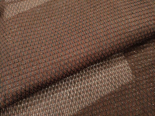 平和屋着物▽羽織 スリーシーズン 春夏秋 塵除け 網目文 銀糸 正絹 逸品 DABI7258fe