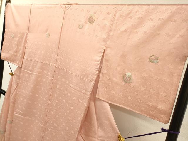 平和屋着物●中国三大刺繍 相良刺繍 総刺繍 訪問着 雪輪花文 正絹 逸品 DABI7348fe