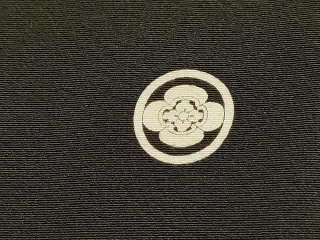 平和屋着物▼豪華黒留袖 刺繍 群鳥 暈し染 正絹 逸品 DABI7401fe