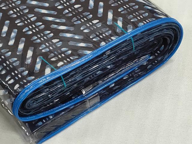 平和屋着物*夏物 浴衣 反物 着尺 注染 横段文 綿 逸品 未使用 DABI8050we