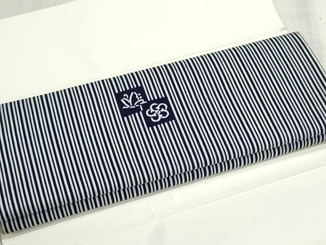 平和屋着物*夏物 浴衣 反物 着尺 東京本染 注染 色紙花蝶文 綿 逸品 未使用 DABI8100we