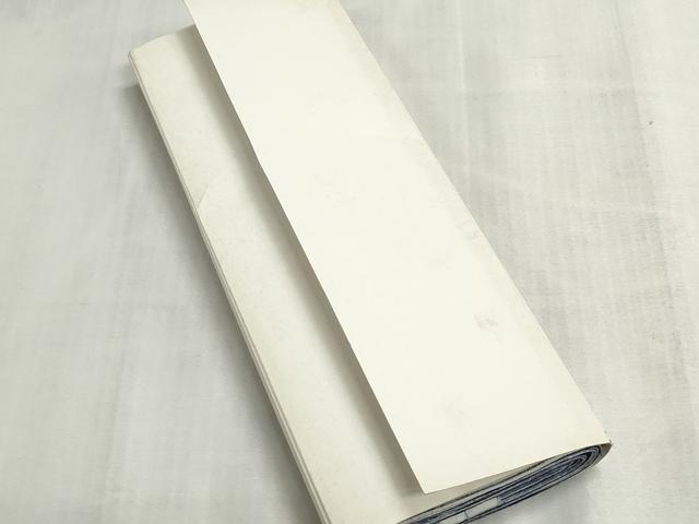 平和屋着物*夏物 浴衣 反物 着尺 東京本染 注染 色紙花蝶文 綿 逸品 未使用 DABI8100we