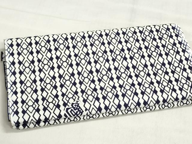 平和屋着物∴夏物 浴衣 反物 着尺 注染 四股名 相撲 力士 放駒 菱繋ぎ 綿 逸品 未使用 DABI8508we