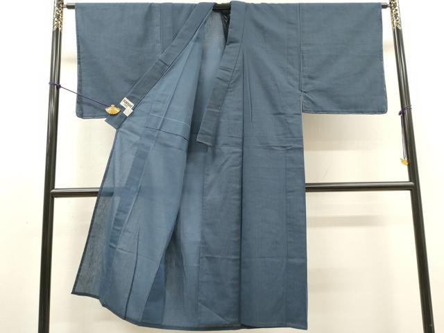 平和屋着物∴夏物 男性 世界的ファッションデザイナー 山本寛斎 kansaiブランド 浴衣 縞 日本製 綿 逸品 DABI8561cd