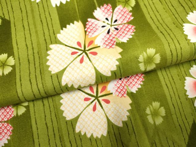 平和屋着物∴夏物 浴衣 矢羽撫子 綿 逸品 DABI8592cd