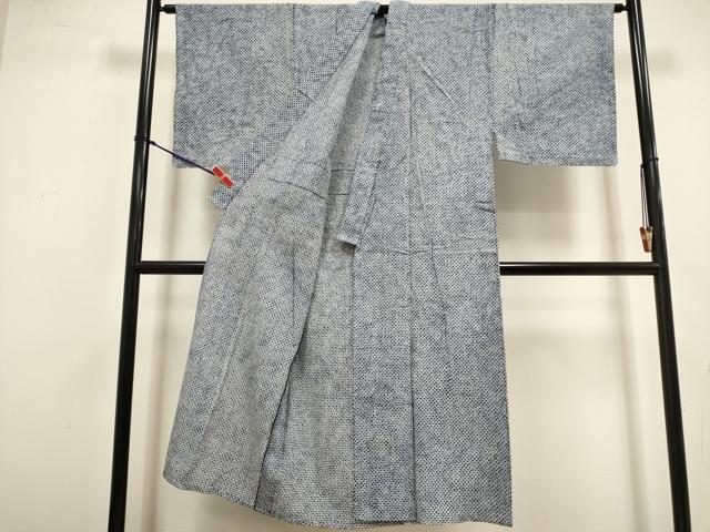 平和屋着物∴夏物 男性 浴衣 有松鳴海絞り 三浦絞り 綿 逸品 DABI8733cd