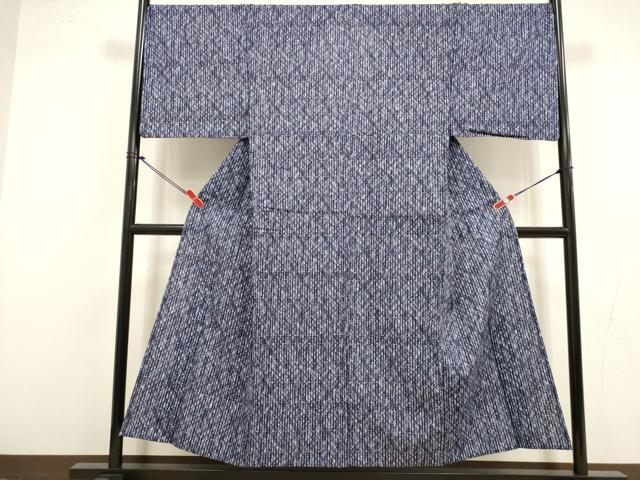 平和屋着物∴夏物 男性 浴衣 注染 竹節間道 綿 逸品 DABI8734cd