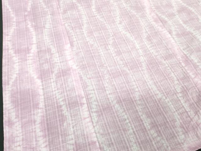 平和屋着物∴夏物 浴衣 絞り 立涌文 綿 逸品 DABI8811cd