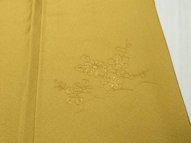 平和屋着物●中国三大刺繍 汕頭刺繍 スワトウ刺繍 総刺繍 訪問着 風景草花文 暈し染め ロング丈 正絹 逸品 未使用 DABI9017ud