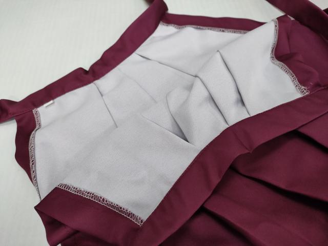 平和屋着物●小紋 行灯袴セット 舞花文 飴 洗える着物 DABI9035ud