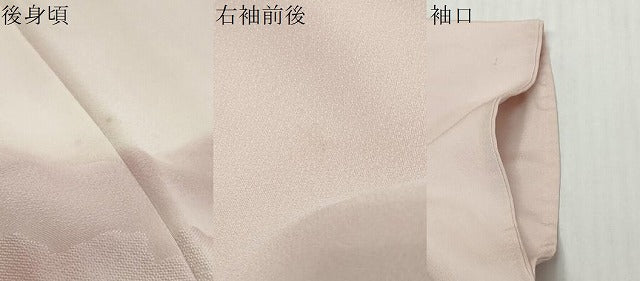 平和屋着物●訪問着 地紋起こし 遠山風景文 暈し染め 銀糸 正絹 逸品 DABI9039ud