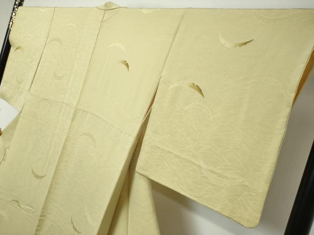 平和屋着物●訪問着 地紋起こし 雪輪文 正絹 逸品 DABI9043ud
