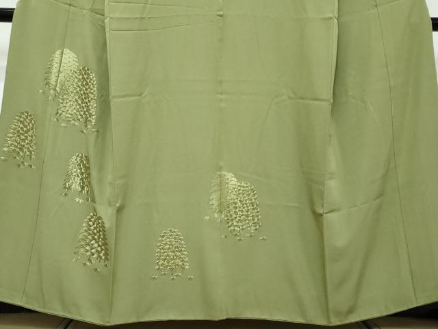平和屋着物●訪問着 総刺繍 松竹梅 金糸 正絹 逸品 DABI9062ud