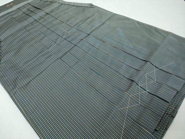 平和屋着物●男性 行灯袴 縞 正絹 逸品 DABI9080ud