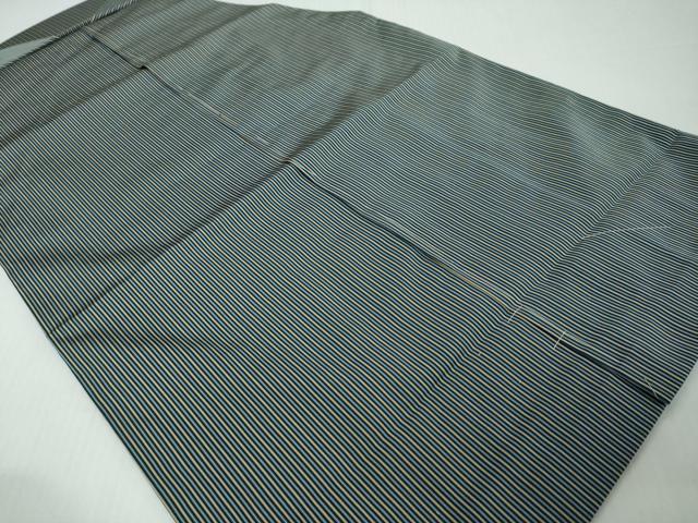 平和屋着物●男性 行灯袴 縞 正絹 逸品 DABI9080ud