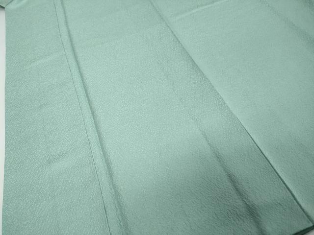 平和屋着物●上質な色無地 干割れ地紋 湊鼠色 正絹 逸品 DABI9086ud