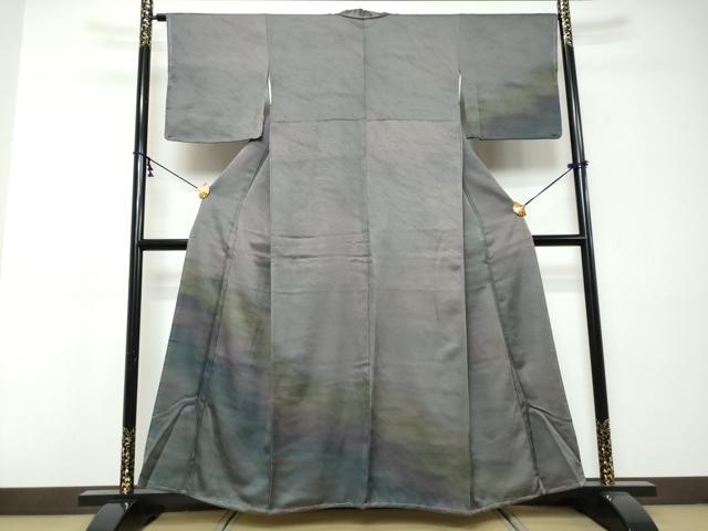 平和屋着物●訪問着 霞文 正絹 逸品 未使用 DABI9100ud