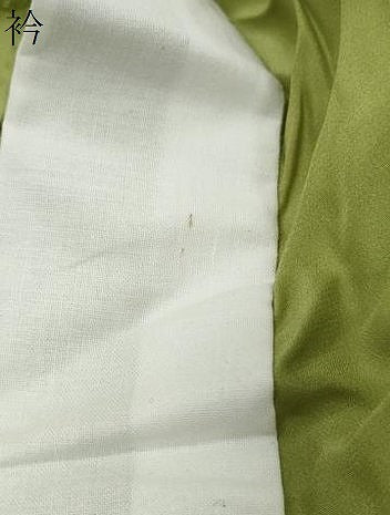 平和屋着物●長襦袢 無双仕立て 扇面文 暈し染め 正絹 逸品 未使用 DABI9125ud