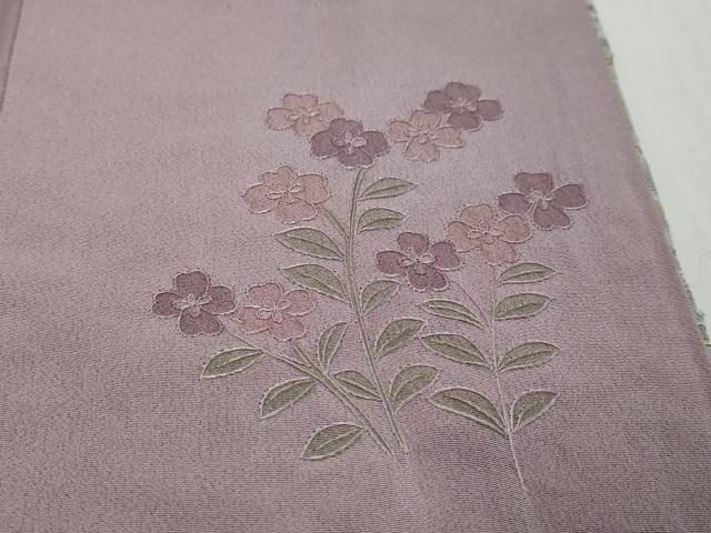 平和屋着物●中国三大刺繍 スワトウ刺繍 泰斗刺繍 総刺繍 訪問着 正倉院花文 暈し染め 正絹 逸品 DABI9161ud