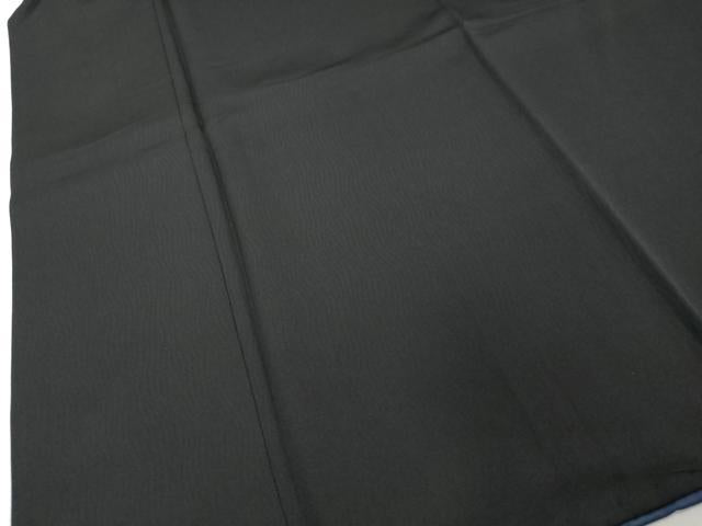 平和屋着物●男性 黒紋付 正絹 逸品 DABI9173ud
