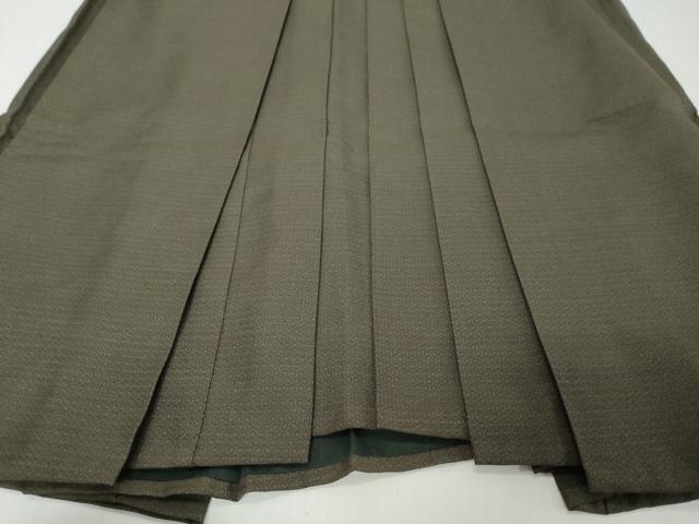 平和屋着物●男性 行灯袴 亀甲文 正絹 逸品 DABI9190ud