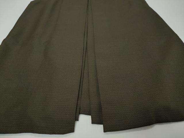 平和屋着物●男性 行灯袴 亀甲文 正絹 逸品 DABI9190ud