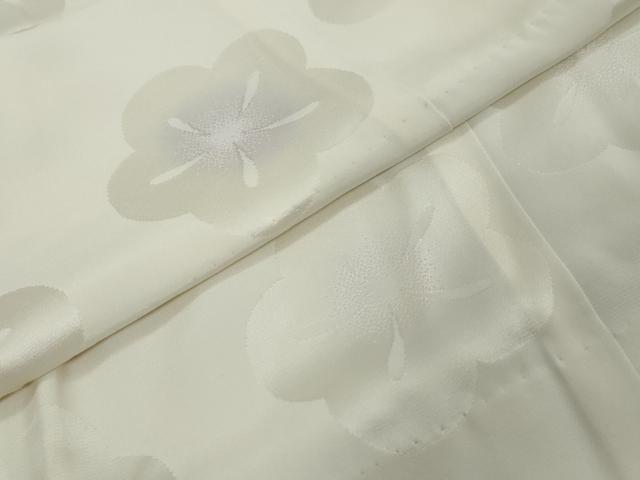 平和屋着物●長襦袢 無双仕立て 作家物 草木染 舞梅文 暈し染め 正絹 逸品 DABI9193ud