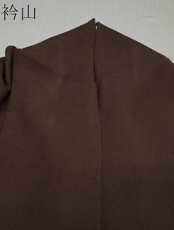 平和屋着物●結城紬 赤墨色 正絹 逸品 DABI9213ud