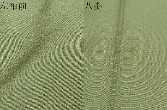 平和屋着物●訪問着 友禅 作家物 枝花文 正絹 逸品 DABI9300ud