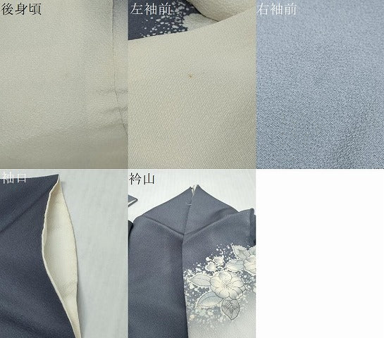 平和屋着物●越後十日町の一流染匠 桐屋・翠山工房 訪問着 辻が花 暈し染め 正絹 逸品 DABI9306ud