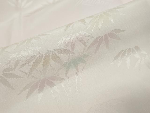 平和屋着物●長襦袢 無双仕立て 笹竹文 暈し染め 正絹 逸品 DABI9329ud