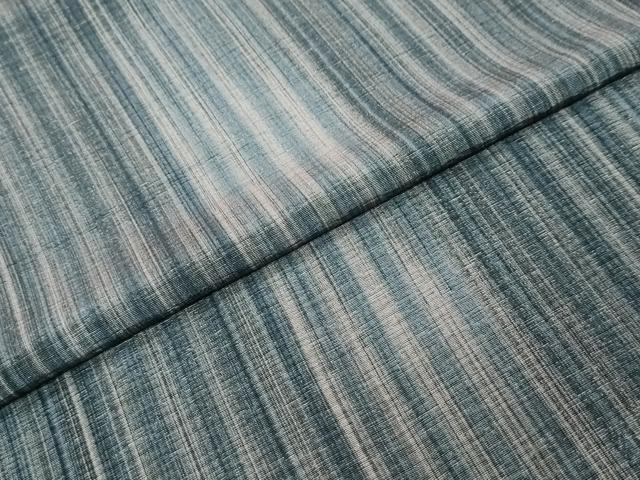 平和屋着物●上質な小紋 変わり縞 正絹 逸品 DABI9334ud